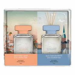 ESSENTIALS Ipuro Fresh Stockholm & Fruity Lisboa Raumduft-Set