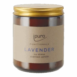 FUNCTIONALS Ipuro Lavender Duftkerze -Ipuro Raumdufte Geschaft IFU1202 1 Duftkerze