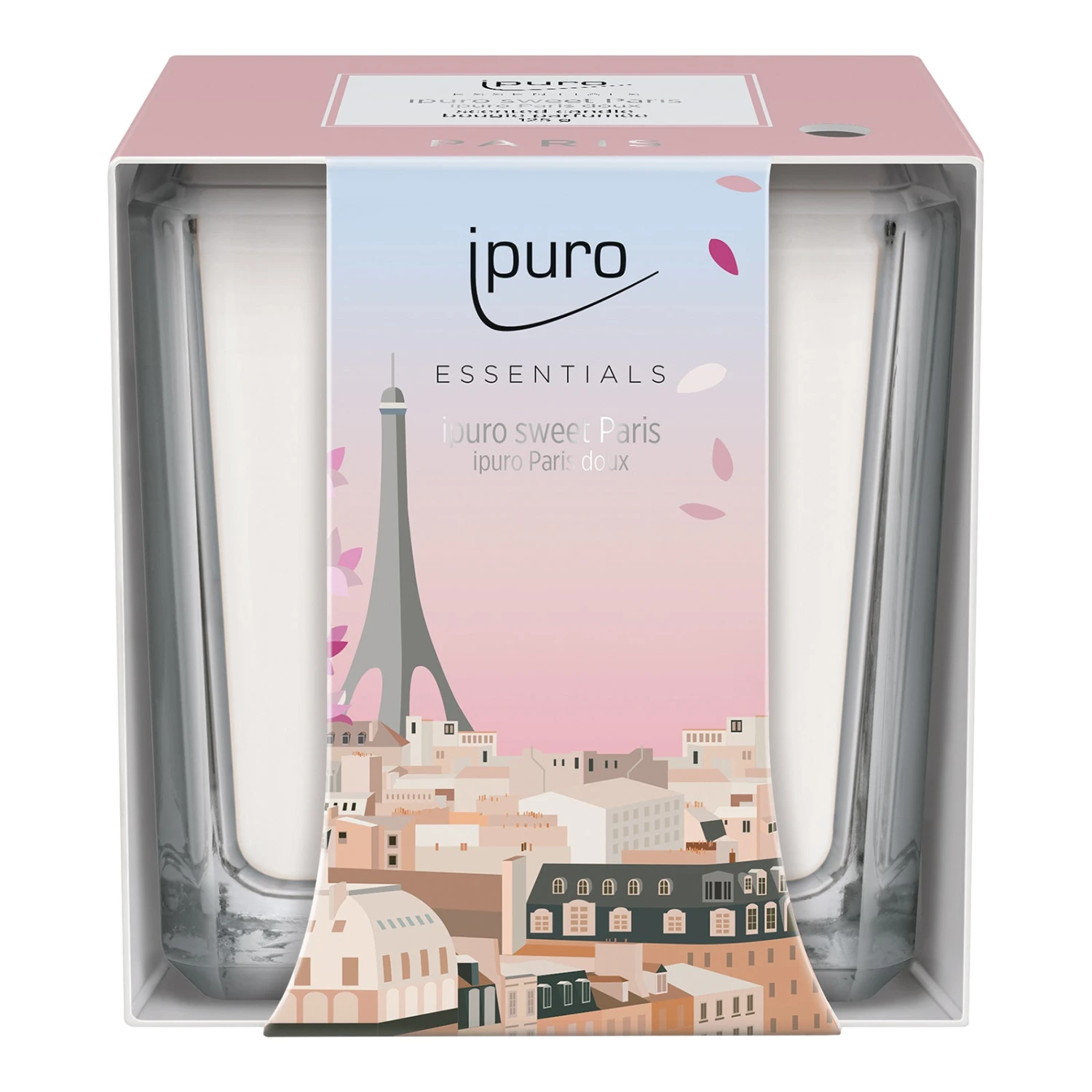 ESSENTIALS Ipuro Sweet Paris Duftkerze 3 ESSENTIALS Ipuro Sweet Paris Duftkerze – Bild 3