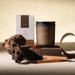 CLASSIC Ipuro Cuir Duftkerze -Ipuro Raumdufte Geschaft ipuro cuir Kerze Verpackung