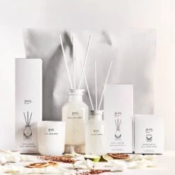 EXCLUSIVE Ipuro Santal Blanc Duftkerze -Ipuro Raumdufte Geschaft santal blanc Kollektion Verpackung